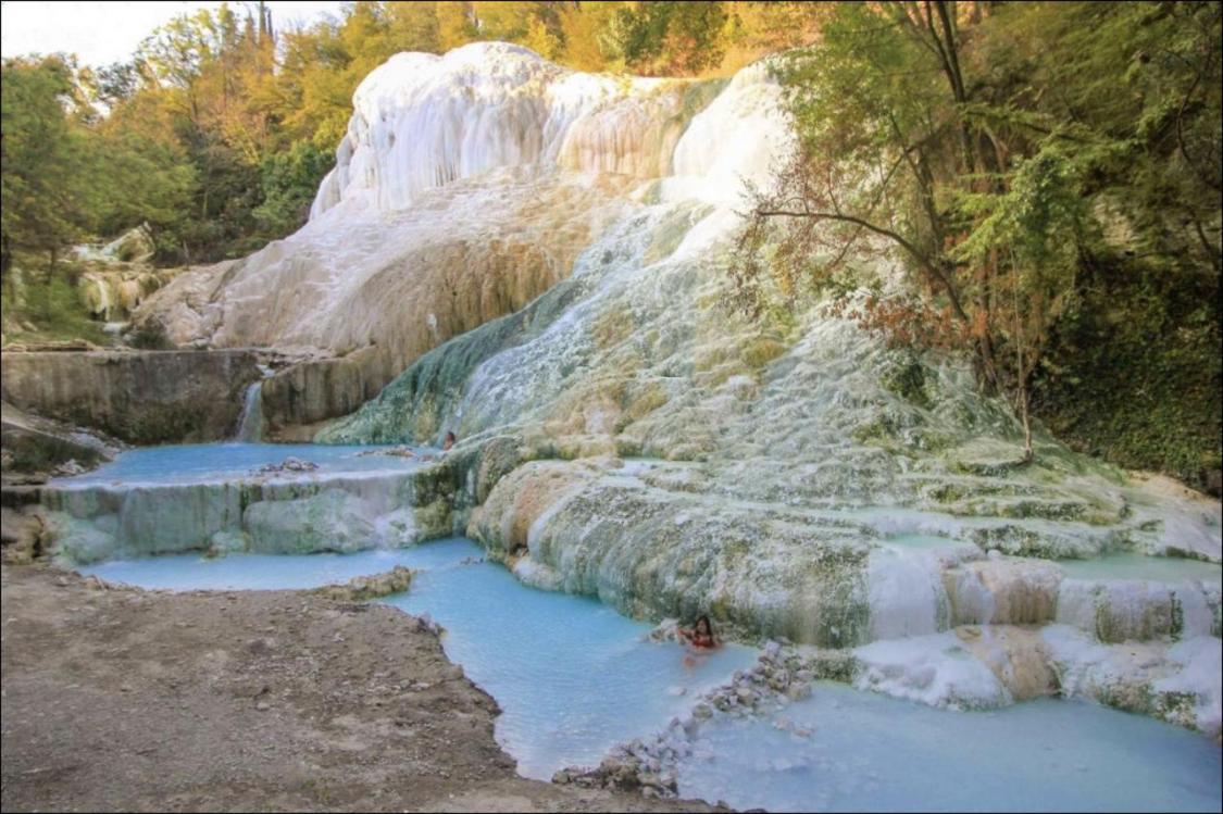 A Casa Di Ale Lägenhet Bagni San Filippo Exteriör bild